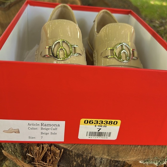 Size7 New WishboneCollection Platform Women Loafer Comfort Chunky Heel Round Toe - Picture 12 of 13